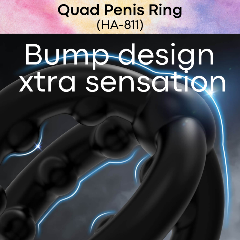 Adult Toy : Quad Penis Ring (HA-811)