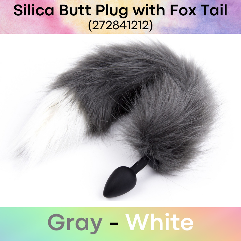 Adult Toy : Fox Tail with Silicon Butt Plug (272841212)