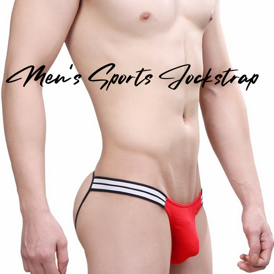 Men's Jockstrap : Low Waist Underwear (UzHot 12008)