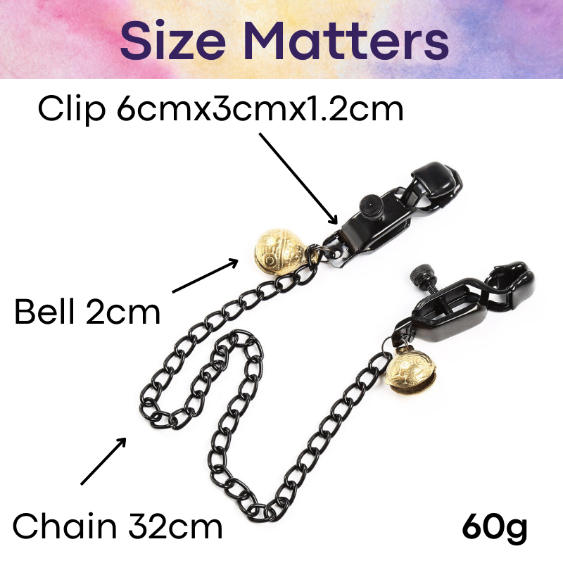 Adult Toy : Unisex Adjustable N Clamp with Bell (HT 202411042)