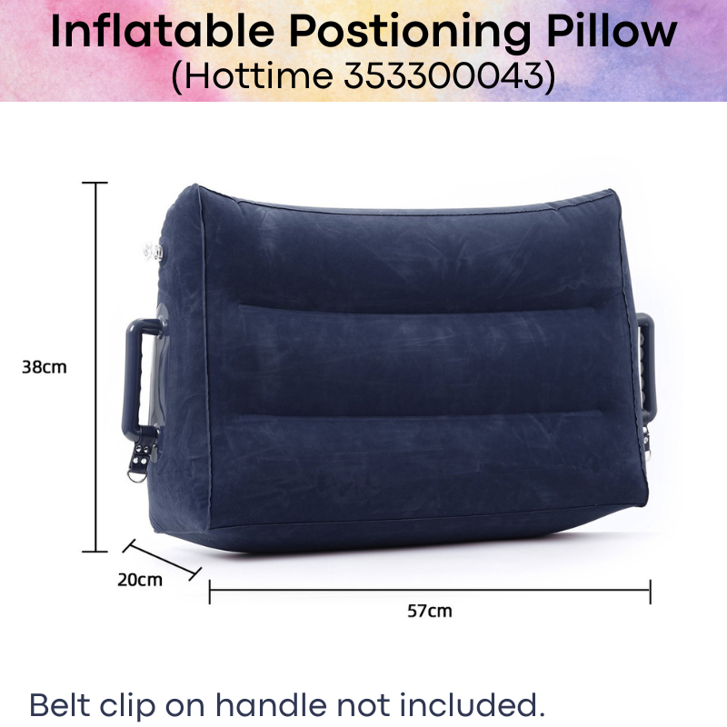 Adult Toy : Inflatable Pillow with Cuffs (Hottime 353300043)