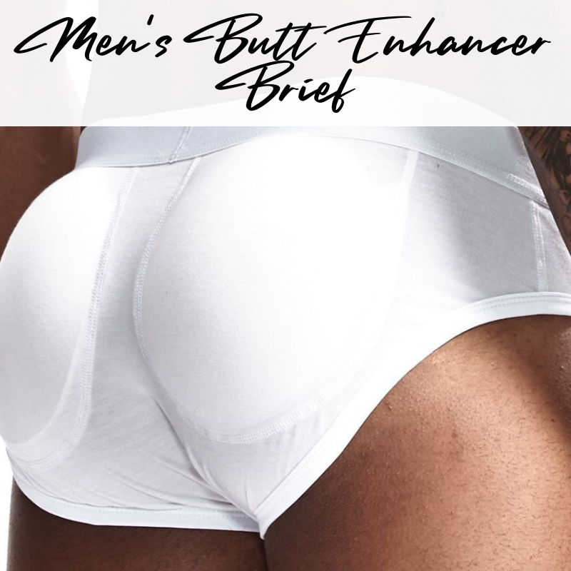 Men's Brief : Butt Enhancer with Removable Sponge (Jockmail JM363)