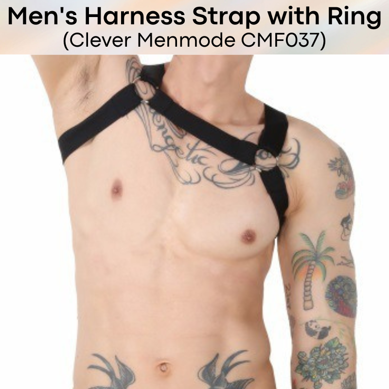 Men's Harness : Harness Strap with Ring (Clever Menmode CMF037)