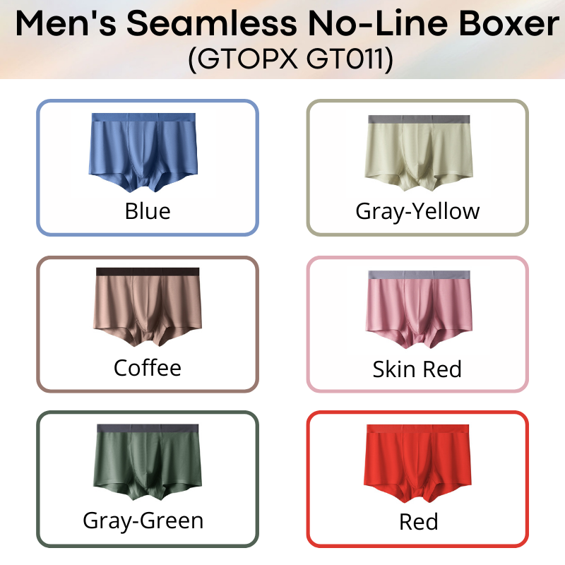 Men's Boxer : Seamless No Line Underwear (GTOPX GT011)