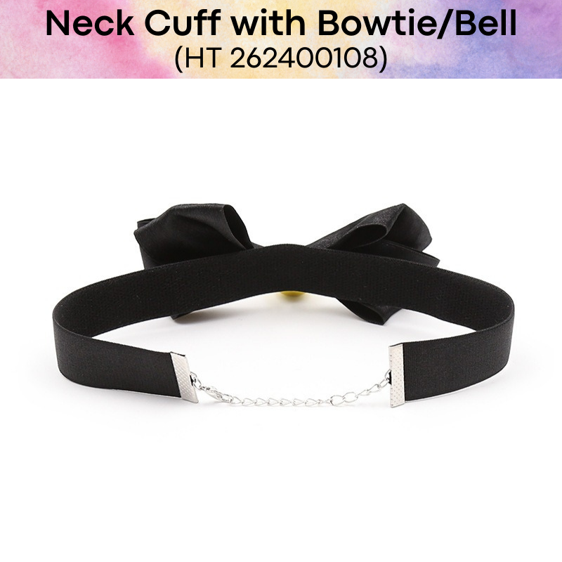 Adult Toy / Roleplay : Neck Cuff with Bowtie and Bell (HT 262400108)