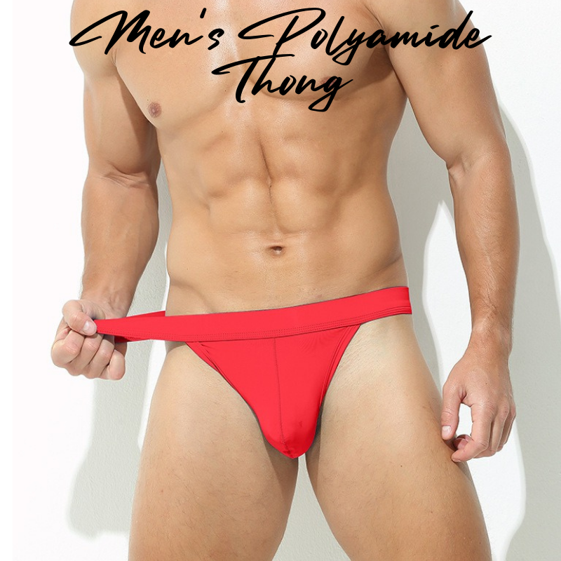 Men's Thong : Polyamide Underwear (Karenspace KS1917DK)