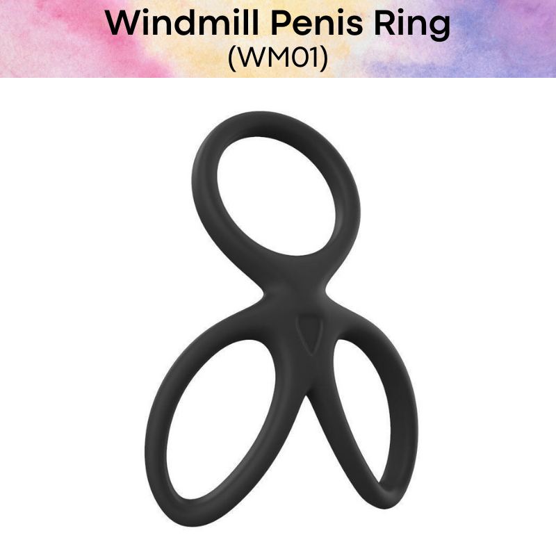 Adult Toy : Men's Windmill Penis Ring (WM01)