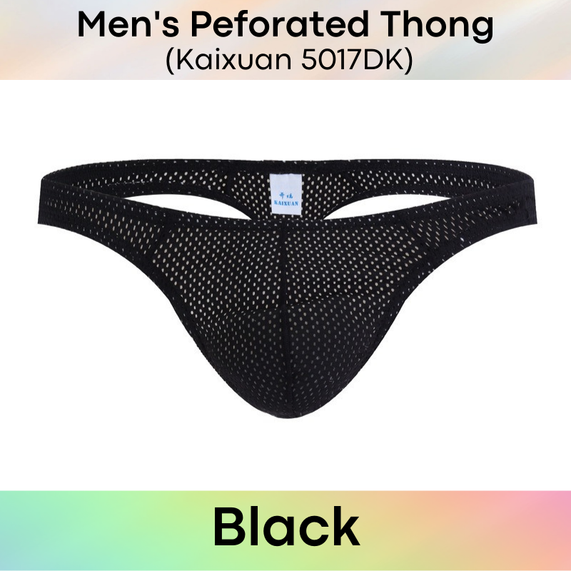 Men's Thong : Net Underwear (Kaixuan 5017DK)