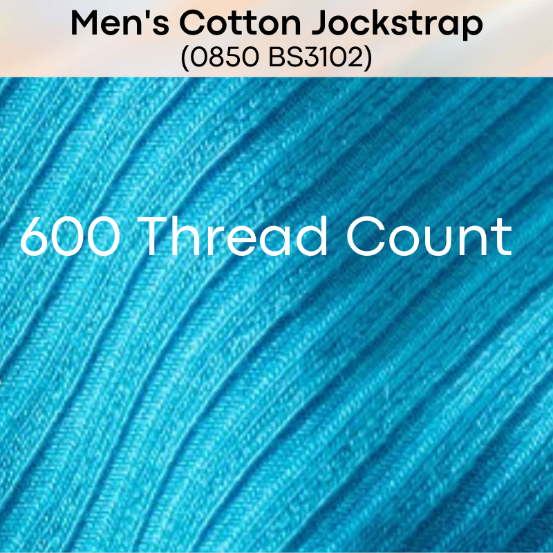 Men's Jockstrap : 600 Thread Count Cotton Jockstrap (0850 BS3102)