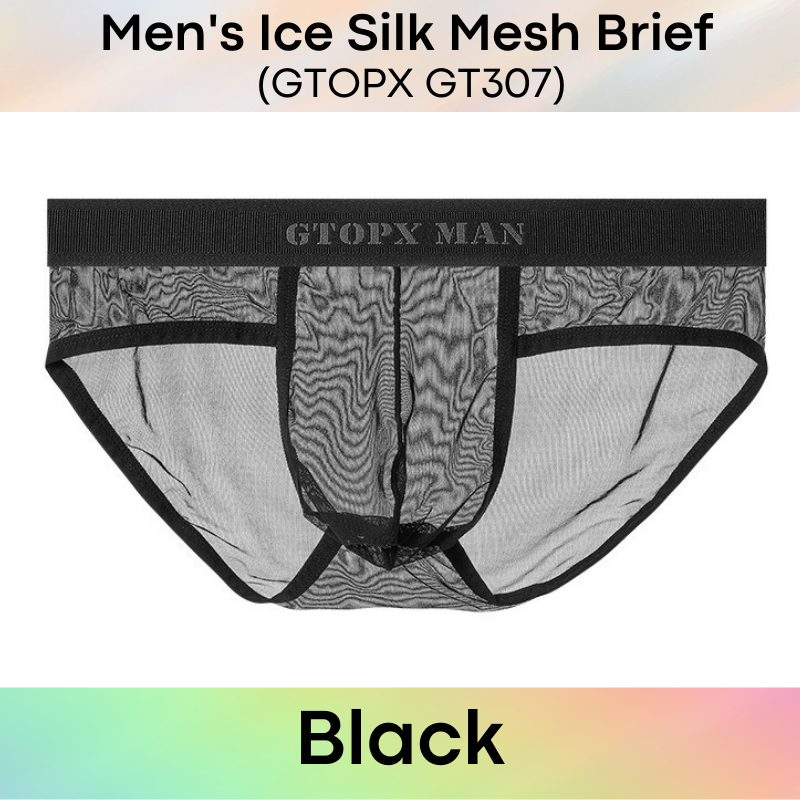 Men's Brief : Ice Silk Mesh (GTOPX GT307)