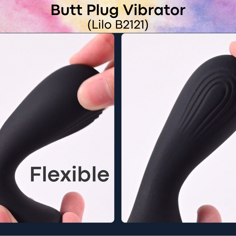 Adult Toy : Butt Plug Vibrator (Lilo B2121)