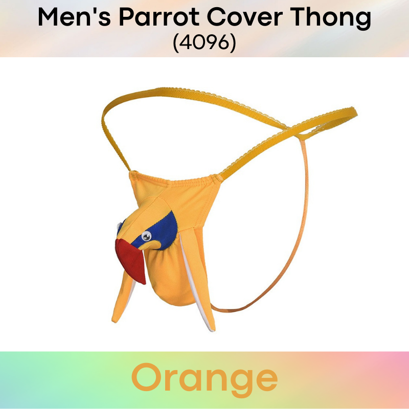 Men's Thong : Parrot Cover Underwear (4096)