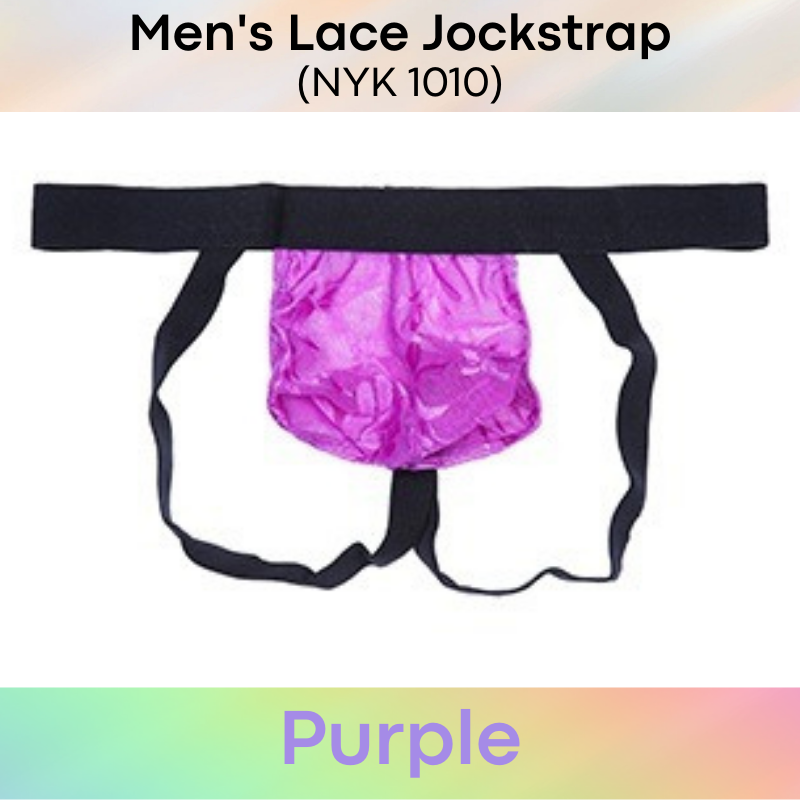 Men's Jockstrap : Lace Underwear (NYK1010)