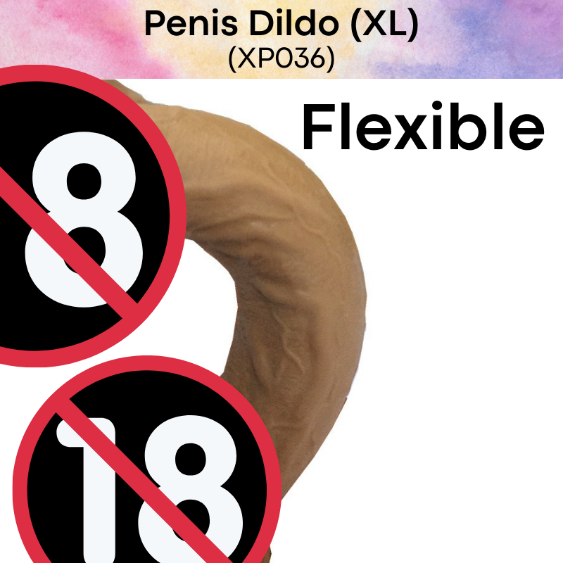 Adult Toy : Unisex Penis Dildo Extra Large (XP036)