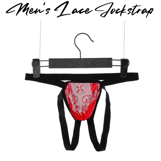 Men's Jockstrap : Lace Underwear (NYK1011)