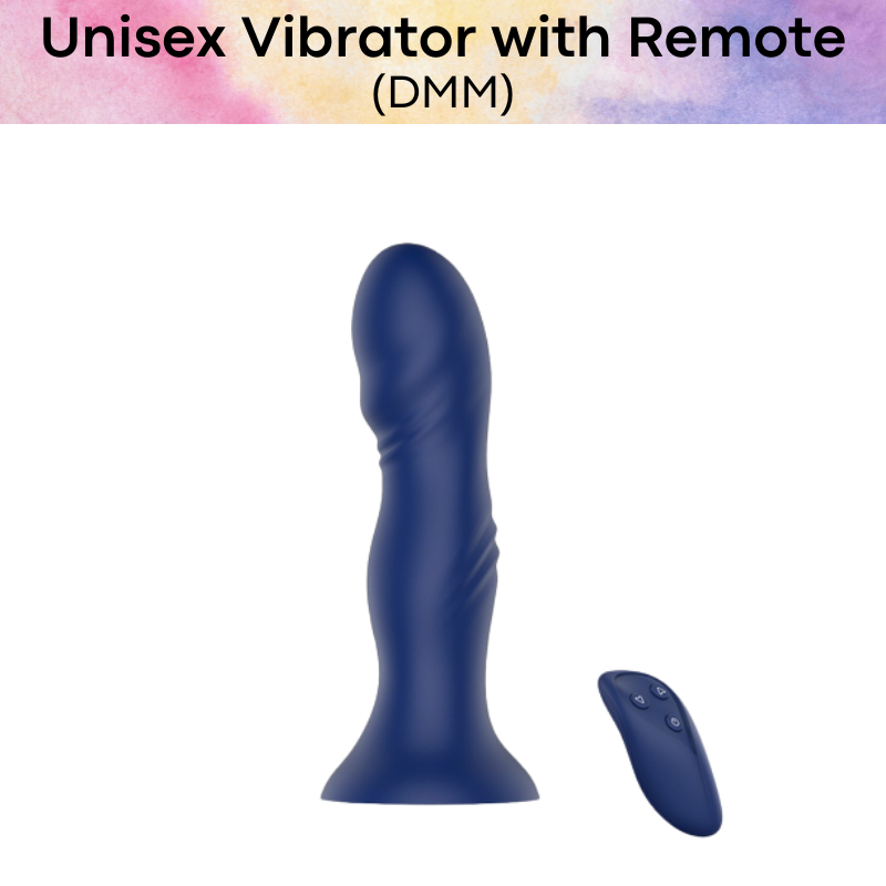 Adult Toy : Unisex Vibrator with Remote Control (DMM)