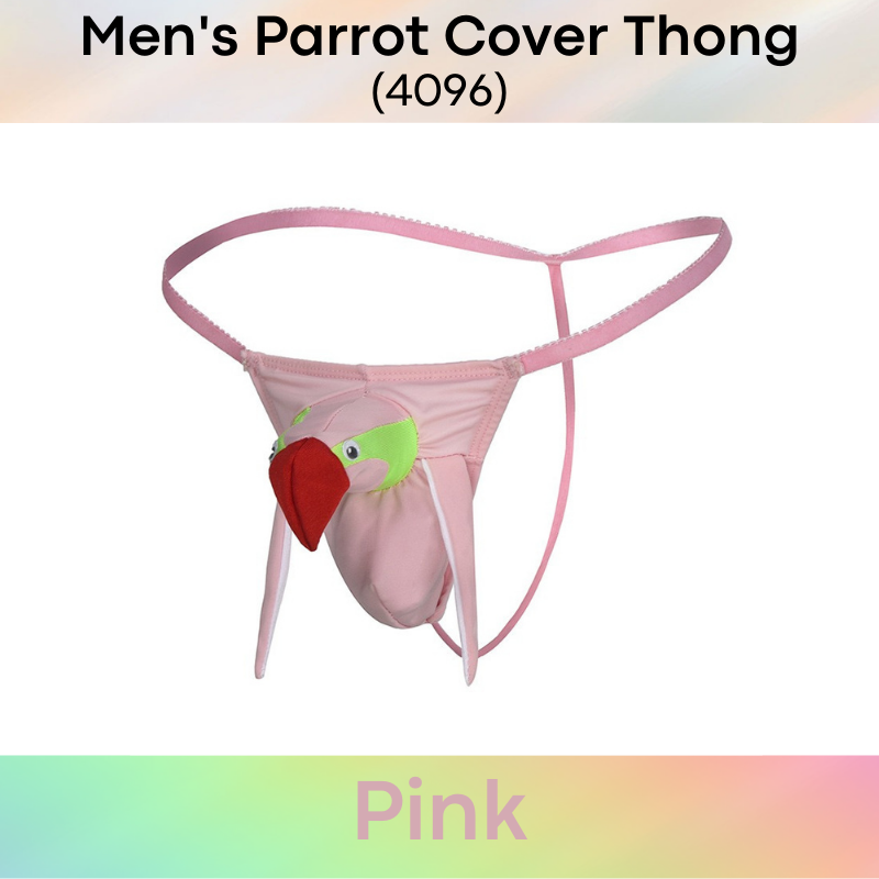 Men's Thong : Parrot Cover Underwear (4096)