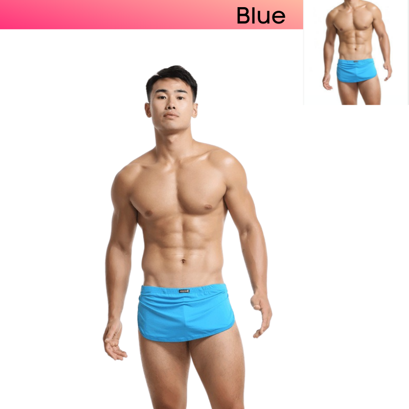 Men's Shorts : High Side Split with Inner GString (Sugoidan SG8006)