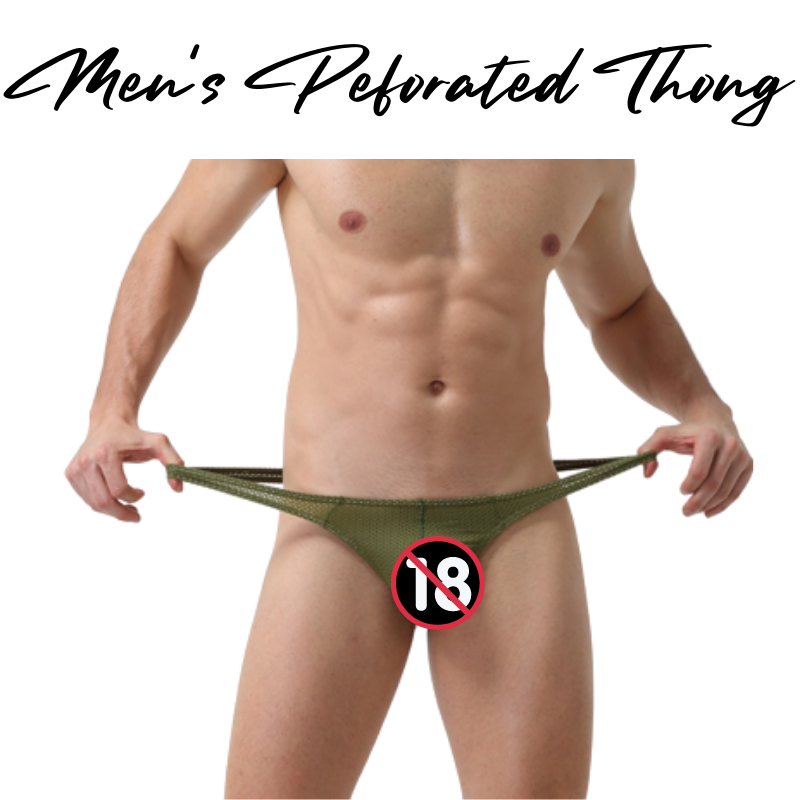 Men's Thong : Net Underwear (Kaixuan 5017DK)