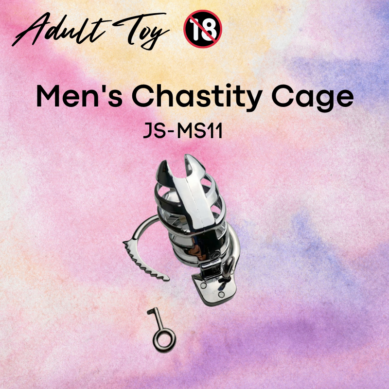 Adult Toy : Men's Chastity Cage (JS-MS11)