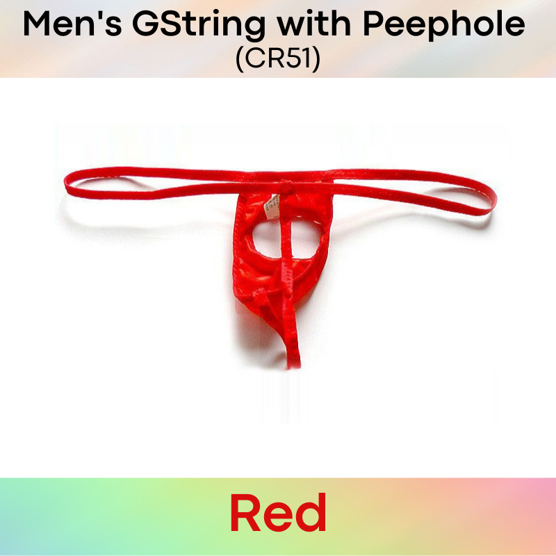 Men's GString : Peephole (CR51)