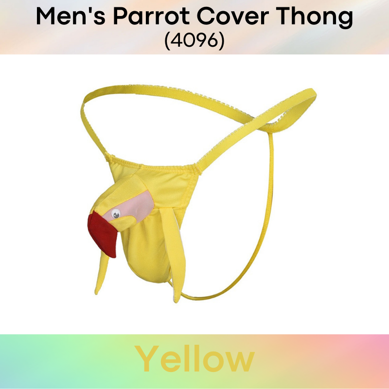 Men's Thong : Parrot Cover Underwear (4096)