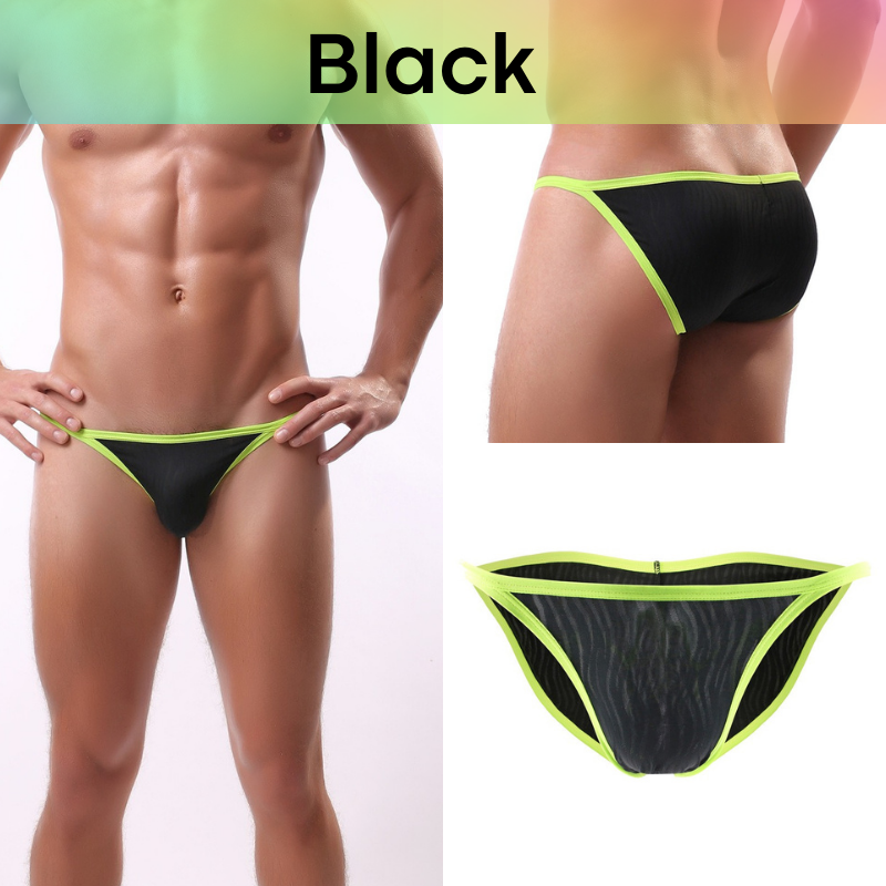 Men's Brief : Mesh Bikini Underwear (Fankazi F2005)