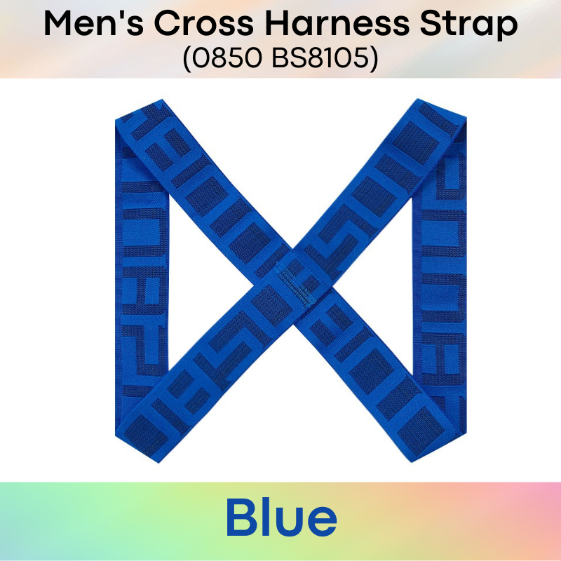 Men's Harness : Cross Back Harness Strap (0850 BS8105)