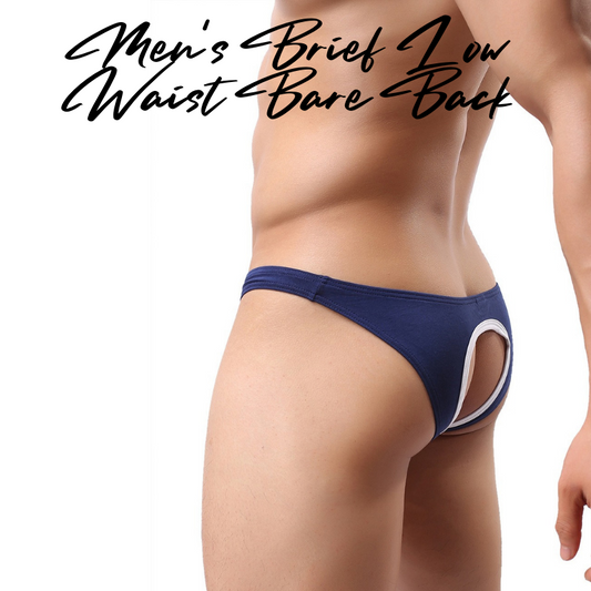 Men's Brief : Open Back Underwear (JJSOX NK33)