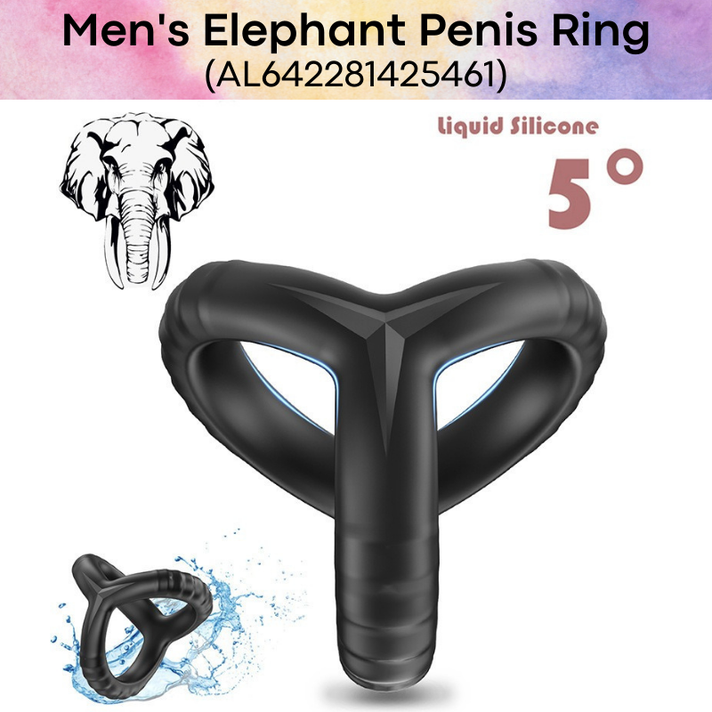 Adult Toy : Men's Elephant Penis Ring (AL642281425461)