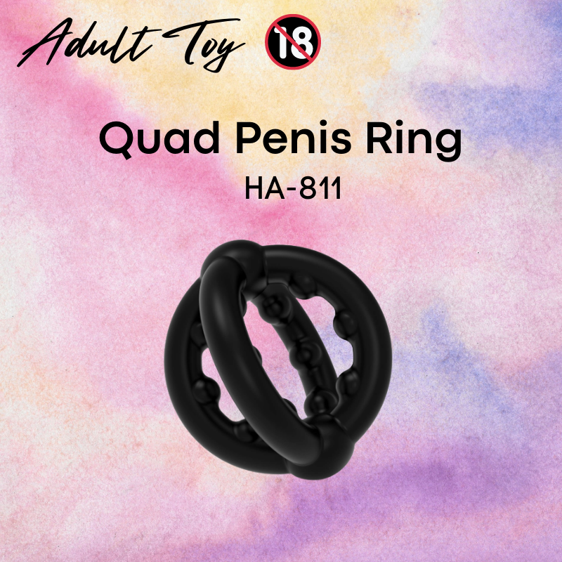 Adult Toy : Quad Penis Ring (HA-811)