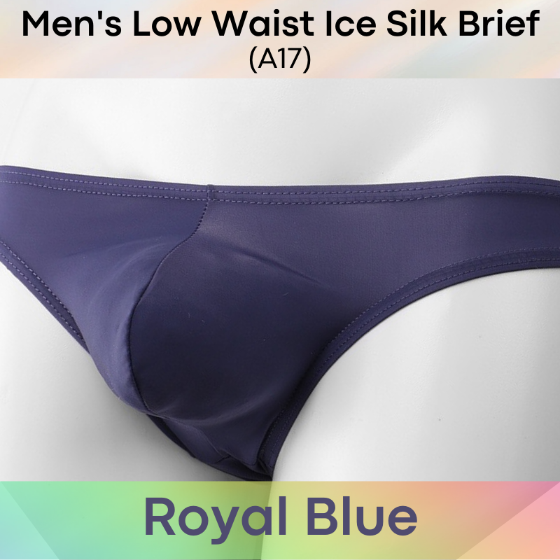 Men's Brief : Ice Silk Underwear (A17)