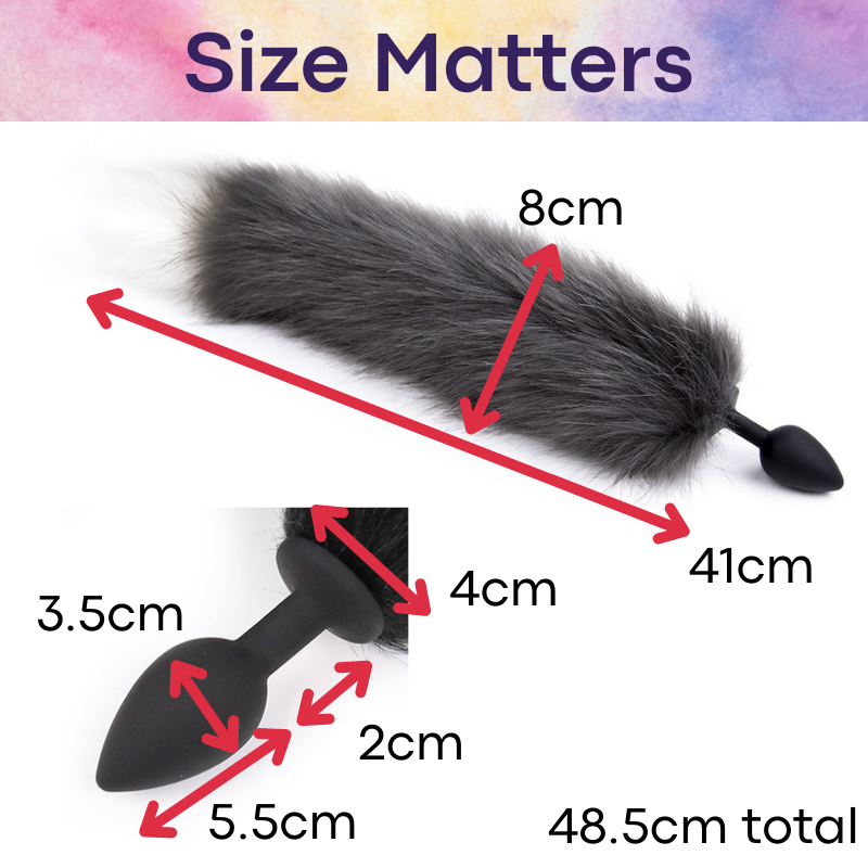 Adult Toy : Fox Tail with Silicon Butt Plug (272841212)