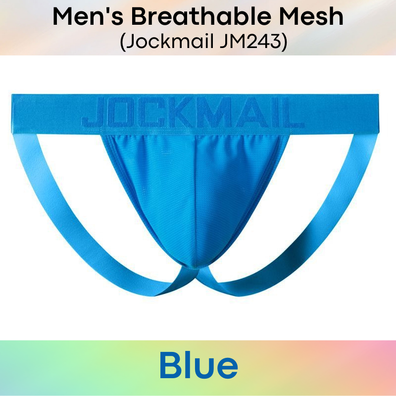 Men's Jockstrap : Breathable Mesh Underwear (Jockmail JM243)