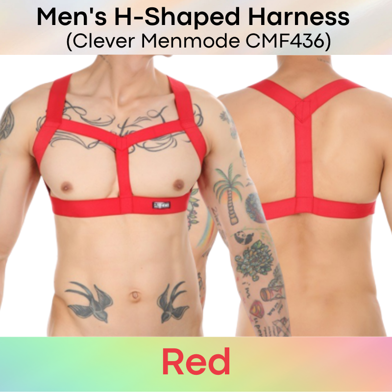 Men's Harness : H-Shaped (Clever Menmode CMF436)
