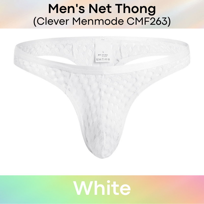 Men's Thong : Net Underwear (Clever Menmode CMF263)