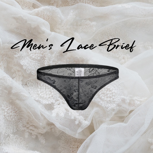 Men's Brief : Lace Underwear (C501)