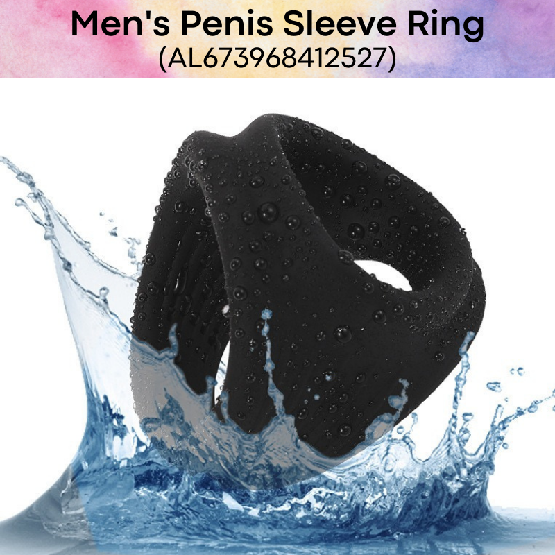 Adult Toy : Men's Penis Sleeve Ring (AL673968412527)