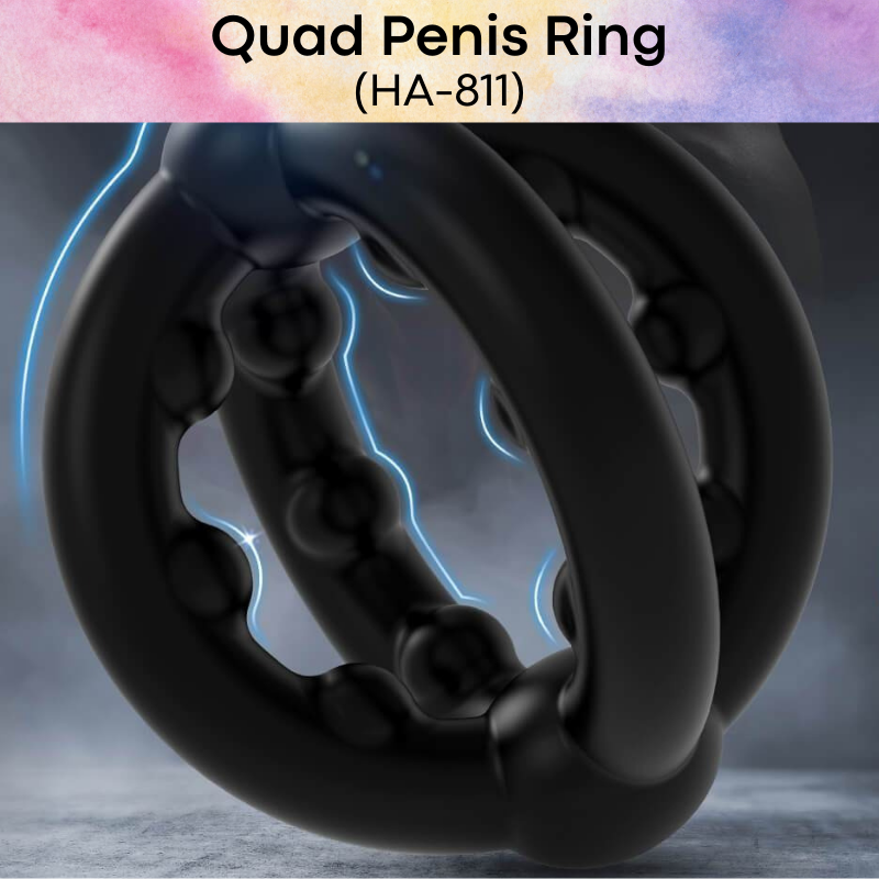 Adult Toy : Quad Penis Ring (HA-811)