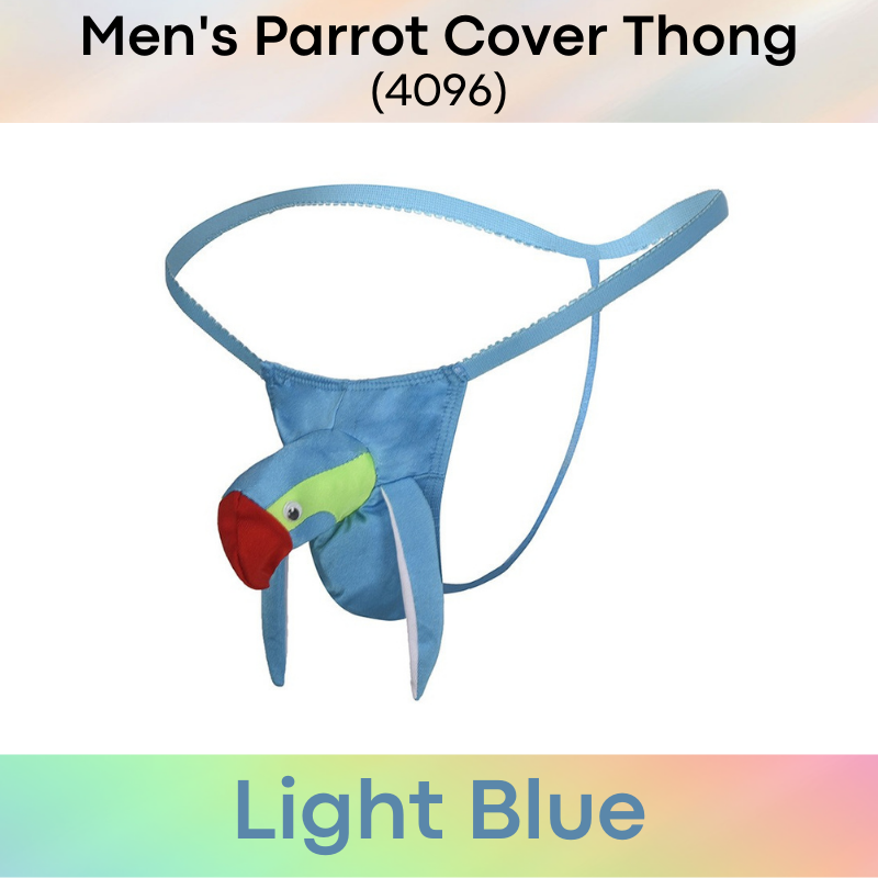 Men's Thong : Parrot Cover Underwear (4096)