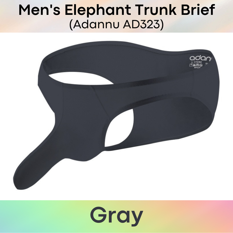 Men's Brief : Elephant Trunk Modal Fabric Underwear (Adannu AD323)