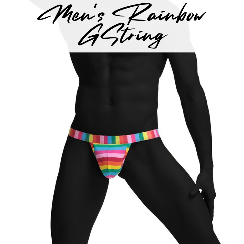 Men's GString : Rainbow Underwear (Ciokicx C025-2)