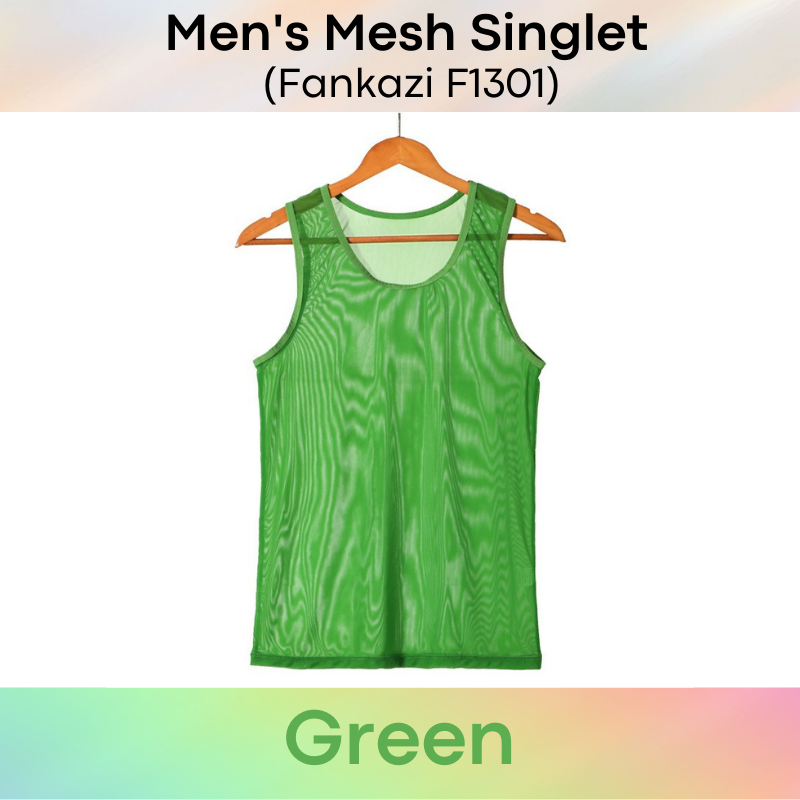 Men's Tee : Mesh Sleeveless (Fankazi F1301)