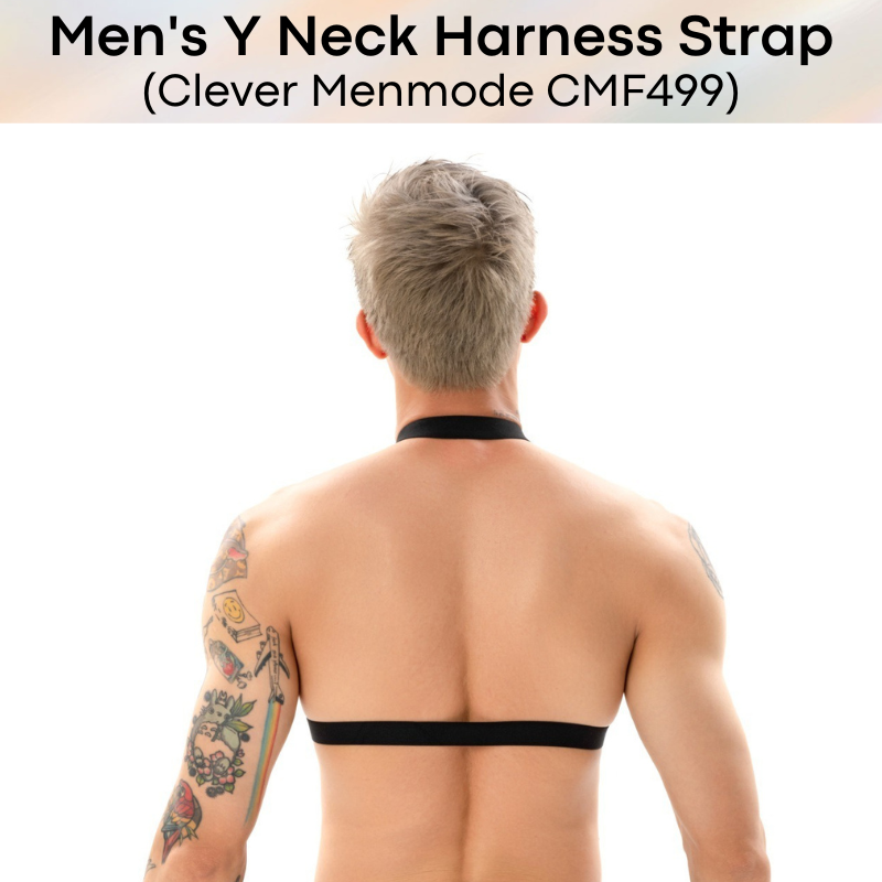 Men's Harness: Y Neck Harness Strap (Clever Menmode CMF499)