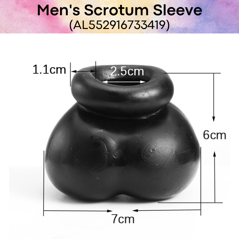 Adult Toy : Men's Scrotum Sleeve (AL552916733419)