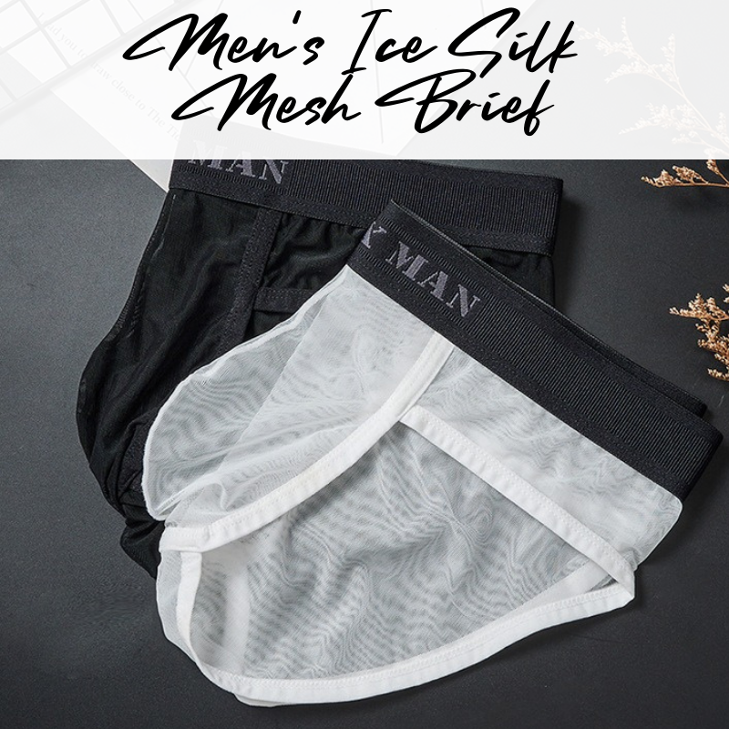 Men's Brief : Ice Silk Mesh (GTOPX GT307)