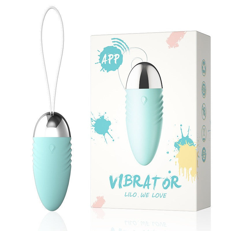 Adult Toy : Unisex Portable Egg Vibrator with App Control (Lilo A1810)
