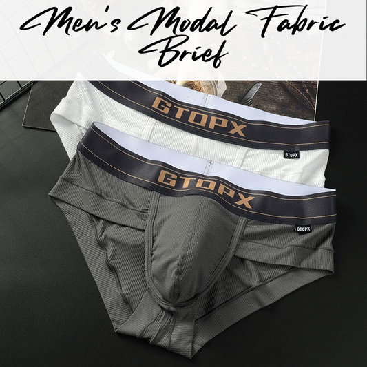 Men's Brief : Modal Fabric 3D Pouch Underwear (GTOPX GT153)