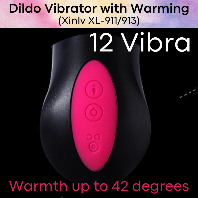 Adult Toy : Dildo Vibrator with Warming (Xinlv XL-912/913)