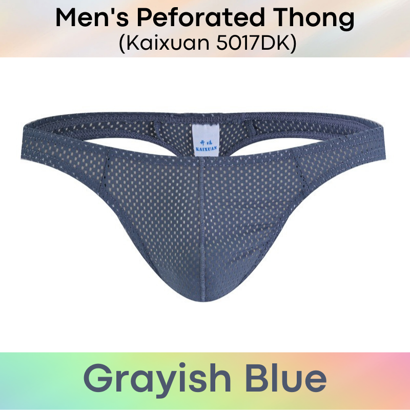 Men's Thong : Net Underwear (Kaixuan 5017DK)